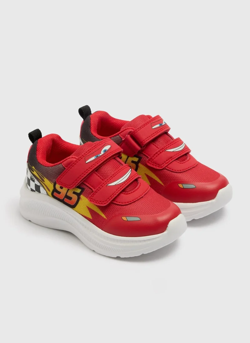Matalan Cars Kids Red Trainers